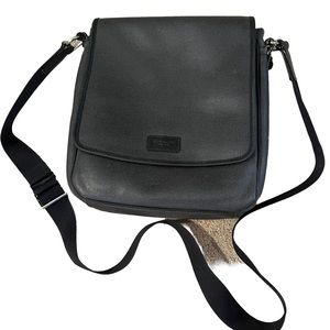 Coach Crossbody Messenger Bag w/Adjustable 54” Shoulder Strap. Black PreOwned